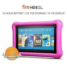 Load image into Gallery viewer, Fire HD 8 Kids Edition Tablet, 8" HD Display, 32 GB, Pink Kid-Proof Case (Previous Generation - 7th)
