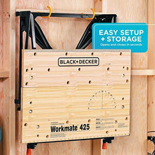 Load image into Gallery viewer, BLACK+DECKER Portable Workbench, Project Center and Vise (WM425-A)