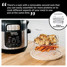 Load image into Gallery viewer, Ninja FD401 Foodi 8-Quart 9-in-1 Deluxe XL Pressure Cooker, Air Fry, Crisp, Steam, Slow Cook, Sear, Saute, Bake, Roast, Broil, Yogurt, Dehydrate, Extra Large Capacity, 45 Recipe Book, Stainless Finish