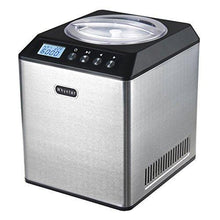Load image into Gallery viewer, Whynter ICM-201SB Upright Automatic Ice Cream Maker 2 Quart Capacity Built-in Compressor, no pre-freezing, LCD Digital Display, Timer, Stainless Steel Mixing Bowl, 2.1