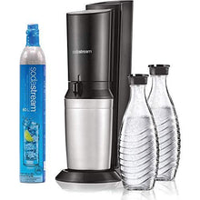 Load image into Gallery viewer, SodaStream Aqua Fizz Sparkling Water Machine (Black) with Co2 & Glass Carafes