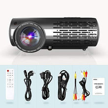 Load image into Gallery viewer, WiFi Projector, WiMiUS Newest P20 8000L Native 1080P Projector Support 4K, Bluetooth Transmitter ±50° Correction, Zoom, 10W Speaker Compatible with PC PS4 USB Fire TV Stick Smartphones Indoor Outdoor