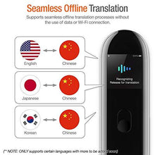 Load image into Gallery viewer, CheetahTALK Plus CM Portable AI Real-time Language Translator (Support 73 Languages) Two Way Voice Interpreter Smart Translation Compatible with ISO/Android Device- Black
