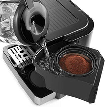 Load image into Gallery viewer, De'Longhi All-in-One Combination Coffee Maker & Espresso Machine + Advanced Adjustable Milk Frother for Cappuccino & Latte + Glass Coffee Pot 10-Cup, COM532M