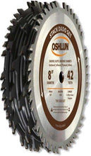 Load image into Gallery viewer, Oshlun SDS-0842 8-Inch 42 Tooth Stack Dado Set with 5/8-Inch Arbor