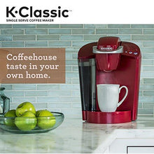 Load image into Gallery viewer, Keurig K-Classic Coffee Maker, Single Serve K-Cup Pod Coffee Brewer, 6 to 10 Oz. Brew Sizes, Rhubarb