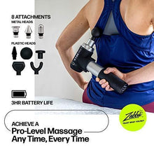 Load image into Gallery viewer, VYBE Percussion Massage Gun - Pro Model- Massager for Deep Tissue Muscle - for Pain Relief- 9 Speeds, 8 Attachments, Quiet, Portable, Electric and Handheld