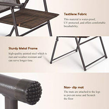 Load image into Gallery viewer, Giantex Set of 4 Patio Folding Sling Chairs Steel Camping Deck Garden Pool Backyard Chairs