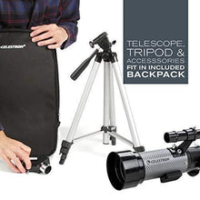 Load image into Gallery viewer, Celestron - 70mm Travel Scope DX - Portable Refractor Telescope - Fully-Coated Glass Optics - Ideal Telescope for Beginners - BONUS Astronomy Software Package - Digiscoping Smartphone Adapter