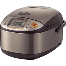 Load image into Gallery viewer, Zojirushi NS-TSC10 5-1/2-Cup (Uncooked) Micom Rice Cooker and Warmer, 1.0-Liter
