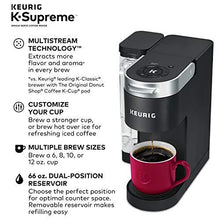 Load image into Gallery viewer, Keurig K-Supreme Coffee Maker, Single Serve K-Cup Pod Coffee Brewer, With MultiStream Technology, 66 Oz Dual-Position Reservoir, and Customizable Settings, Black