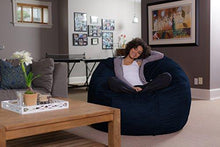 Load image into Gallery viewer, Sofa Sack - Plush Ultra Soft Bean Bags Chairs for Kids, Teens, Adults - Memory Foam Beanless Bag Chair with Microsuede Cover - Foam Filled Furniture for Dorm Room - Navy 5'