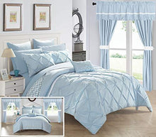 Load image into Gallery viewer, Chic Home Jacksonville 20 Piece Comforter Set, Queen, Blue