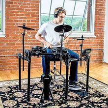 Load image into Gallery viewer, Alesis Drums Nitro Mesh Kit - Eight Piece All Mesh Electronic Drum Kit With Super Solid Aluminum Rack, 385 Sounds, 60 Play Along Tracks, Connection Cables, Drum Sticks & Drum Key Included