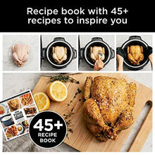 Load image into Gallery viewer, Ninja FD401 Foodi 8-Quart 9-in-1 Deluxe XL Pressure Cooker, Air Fry, Crisp, Steam, Slow Cook, Sear, Saute, Bake, Roast, Broil, Yogurt, Dehydrate, Extra Large Capacity, 45 Recipe Book, Stainless Finish