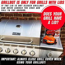 Load image into Gallery viewer, Grillbot Automatic Grill Cleaning Robot with Nylon Brushes and Carrying Case - BBQ Grill Cleaner - Grill Brush - Grill Scraper - BBQ Accessories (Black)
