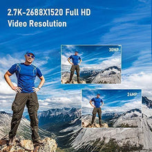 Load image into Gallery viewer, Digital Camera Vlogging Camera with YouTube 30MP Full HD 2.7K Vlog Camera with Flip Screen 180° Rotation with 32GB Memory Card and 2 Batteries (Focus Fixed)