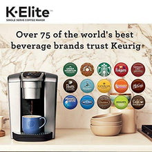 Load image into Gallery viewer, Keurig K-Elite Coffee Maker, Single Serve K-Cup Pod Coffee Brewer, With Iced Coffee Capability, Brushed Silver
