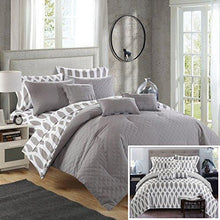 Load image into Gallery viewer, Chic Home 10 Piece Comforter Set, Queen, Grey