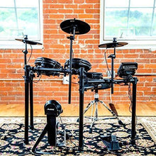 Load image into Gallery viewer, Alesis Drums Nitro Mesh Kit - Eight Piece All Mesh Electronic Drum Kit With Super Solid Aluminum Rack, 385 Sounds, 60 Play Along Tracks, Connection Cables, Drum Sticks & Drum Key Included