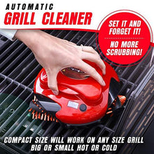 Load image into Gallery viewer, Grillbot Automatic Grill Cleaning Robot with Nylon Brushes and Carrying Case - BBQ Grill Cleaner - Grill Brush - Grill Scraper - BBQ Accessories (Red)