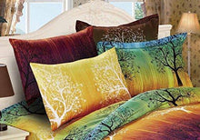 Load image into Gallery viewer, Swanson Beddings Rainbow Tree 3pc Duvet Bedding Set: Duvet Cover and Two Pillow Shams (Queen)