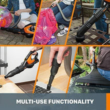 Load image into Gallery viewer, WORX WG545.1 20V Max Lithium Cordless AIR Blower/Sweeper, battery included