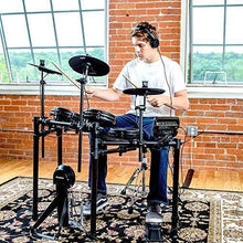 Load image into Gallery viewer, Alesis Drums Nitro Mesh Kit - Eight Piece All Mesh Electronic Drum Kit With Super Solid Aluminum Rack, 385 Sounds, 60 Play Along Tracks, Connection Cables, Drum Sticks & Drum Key Included