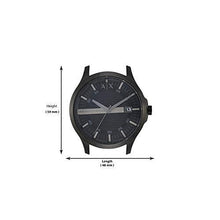 Load image into Gallery viewer, Armani Exchange Men's Hampton Stainless Steel Watch, Color: Black/Black (Model: AX2104)
