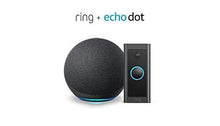 Load image into Gallery viewer, Ring Video Doorbell Wired bundle with Echo Dot (Gen 4) - Charcoal
