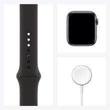 Load image into Gallery viewer, Apple Watch SE (GPS + Cellular, 44mm) - Space Gray Aluminum Case with Black Sport Band (Renewed)
