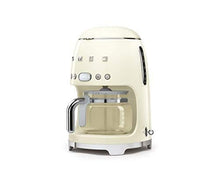 Load image into Gallery viewer, Smeg Retro Style Coffee Maker Machine, 17.3 x 12.8 x 11.3, Cream
