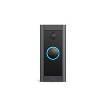 Load image into Gallery viewer, Introducing Ring Video Doorbell Wired – Convenient, essential features in a compact design, pair with Ring Chime to hear audio alerts in your home (existing doorbell wiring required) - 2021 release
