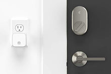 Load image into Gallery viewer, August Smart Lock + Connect Wi-Fi Bridge, Satin Nickel, Works with Alexa, Keyless Home Entry from Anywhere
