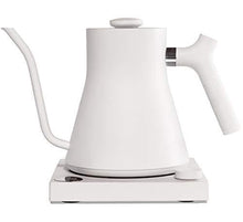 Load image into Gallery viewer, Fellow Stagg EKG Electric Pour-Over Kettle For Coffee And Tea, Matte White, Variable Temperature Control, 1200 Watt Quick Heating, Built-in Brew Stopwatch
