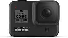 Load image into Gallery viewer, GoPro HERO8 Black Waterproof Action Camera with Touch Screen 4K Ultra HD Video 12MP Photos 1080p Live with Accessoy Bundle + 2 Extra GoPro USA Batteries Total 3 + Sandisk 64GB MicroSD U3 + Ritz Reader
