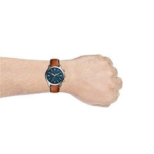 Load image into Gallery viewer, Fossil Men's Townsman Quartz Leather Chronograph Watch, Color: Brown (Model: FS5279)
