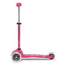 Load image into Gallery viewer, Micro Kickboard - Mini Deluxe LED - Three Wheeled, Lean-to-Steer Swiss-Designed Micro Scooter for Toddlers &amp; Children with Motion-Activated Light-Up Wheels for Ages 2-5 (Pink)
