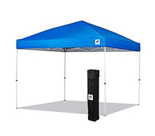 Load image into Gallery viewer, E-Z UP ENV3WH10RB, 10' x 10', Roller Bag, 4-Piece Spike Set, Recreational Grade Royal Blue Top NEW Envoy EZ UP Instant Canopy Shelter Tent, 10' by 10'
