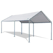 Load image into Gallery viewer, Quictent 10X20ft Upgraded Heavy Duty Car Canopy Galvanized Frame Carport Outdoor Boat Shelter with 3 Reinforced Steel Cables
