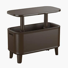 Load image into Gallery viewer, Keter Breeze Bar Outdoor Patio Furniture and Hot Tub Side Table with 17 Gallon Beer and Wine Cooler, Espresso Brown
