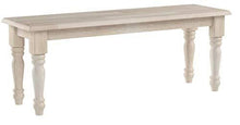 Load image into Gallery viewer, International Concepts Farmhouse Bench, Unfinished

