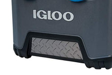 Load image into Gallery viewer, Igloo BMX 25 Quart Cooler with Cool Riser Technology, Fish Ruler, and Tie-Down Points - 11.29 Pounds - Carbonite Gray and Blue
