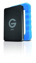 Load image into Gallery viewer, G-Technology 500GB G-DRIVE ev RaW SSD Portable External Storage with Removable Protective Rubber Bumper - USB 3.0 - 0G04755-1
