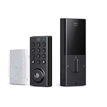 Load image into Gallery viewer, eufy Security Smart Lock with Wi-Fi Bridge, Keyless Entry Door Lock with Wi-Fi, App Control, Bluetooth Electronic Deadbolt, BHMA Certified, IPX3 Weatherproof Protection, Electronic Keypad
