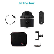 Load image into Gallery viewer, Pivo Starter Pack Silver - Auto Tracking Mount Selfie Kit for Smartphone - Fast Motion &amp; Face &amp; Body Tracking Pod - Vlogging LIvestream Videos 360° Handsfree - Contents Creation Feature with Pivo App
