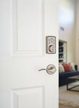 Load image into Gallery viewer, Kwikset 98880-004 SmartCode 888 Smart Lock Touchpad Electronic Deadbolt Door Lock with Z-Wave Plus Featuring SmartKey Security in Satin Nickel
