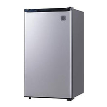 Load image into Gallery viewer, RCA RFR322-B RFR322 3.2 Cu Ft Single Door Mini Fridge with Freezer, Platinum, Stainless
