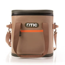 Load image into Gallery viewer, RTIC Soft Cooler 20, Tan, Insulated Bag, Leak Proof Zipper
