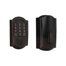 Load image into Gallery viewer, Schlage Lock Company BE489WB CAM 716 Schlage Encode Deadbolt Smart Lock | WiFi Touchscreen Keypad, Aged Bronze
